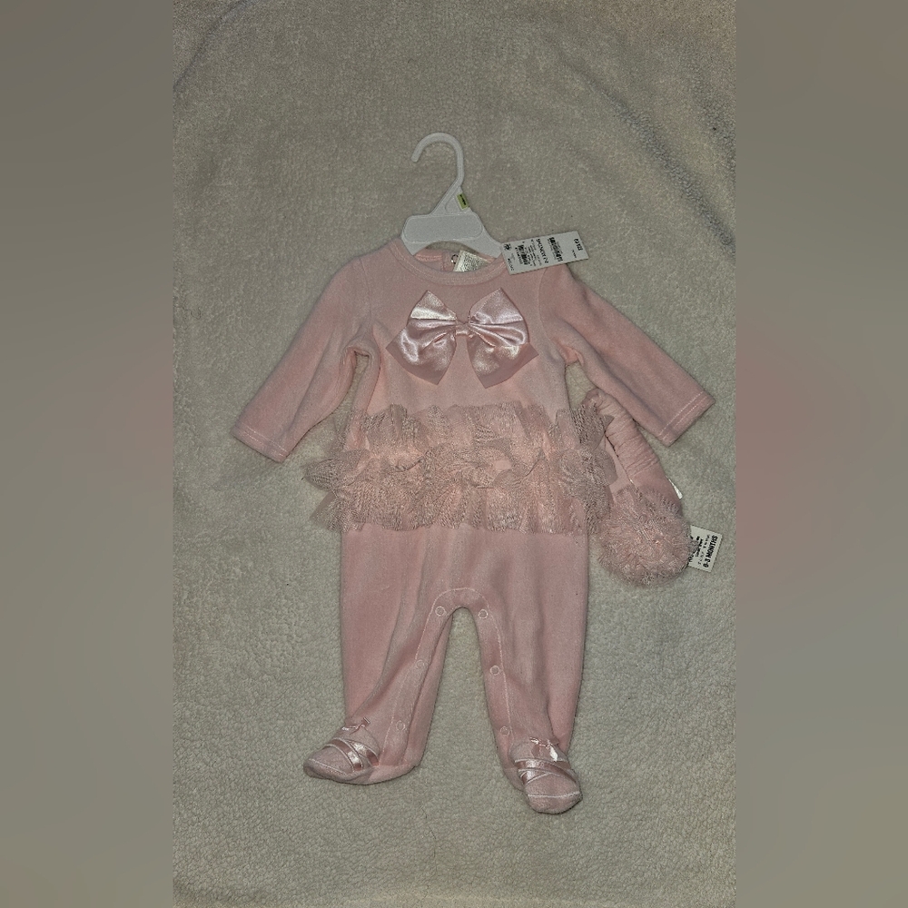 Baby girl pink jumpsuit
